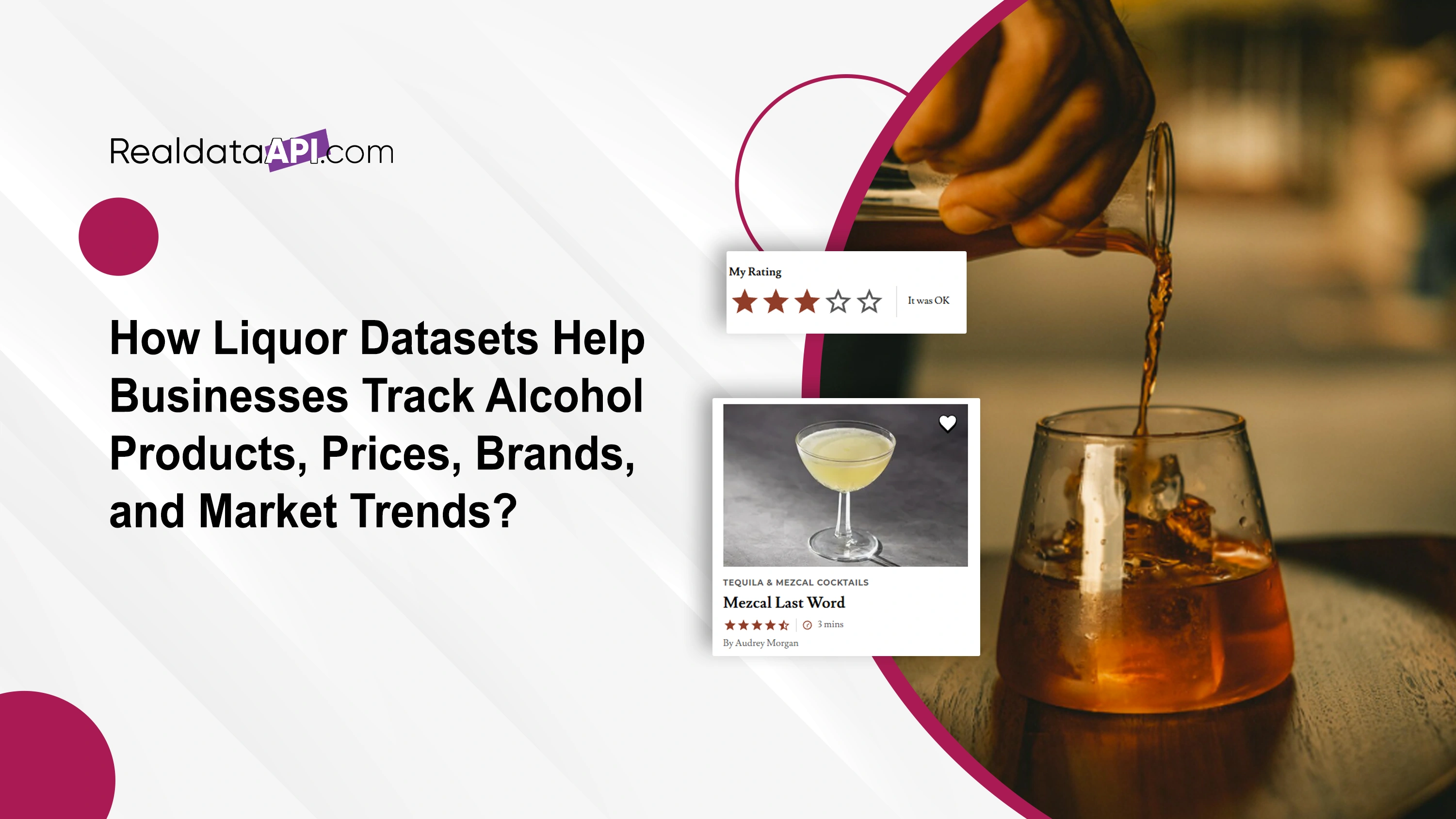 Liquor Datasets for Alcohol Products, Prices & Market Trends